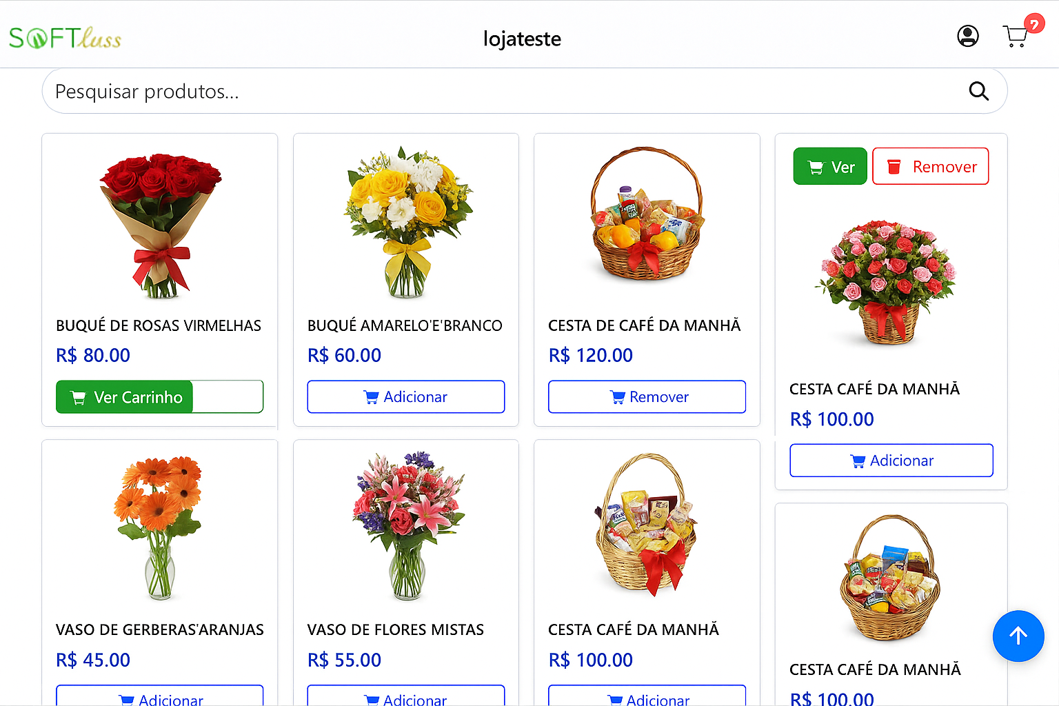 Catálogo de Produtos - Exemplo 3 Exemplo de Catálogo 3